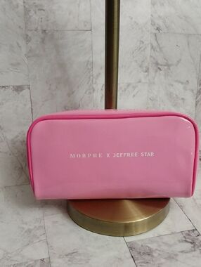 Jeffree Star Pink Glossy Morphe x Jeffree Star Cosmetic Bag